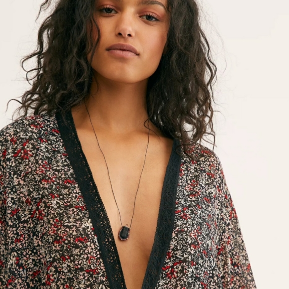 FREE PEOPLE "LOLA" KIMONO - Picture 3 of 10